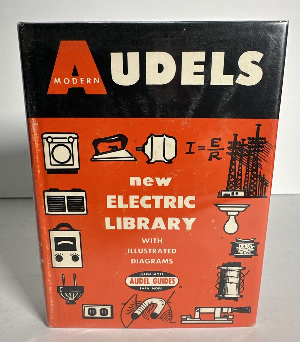 Modern Audels: New Electric Library 1965 HC/DJ Vol.3 (Illustrated)